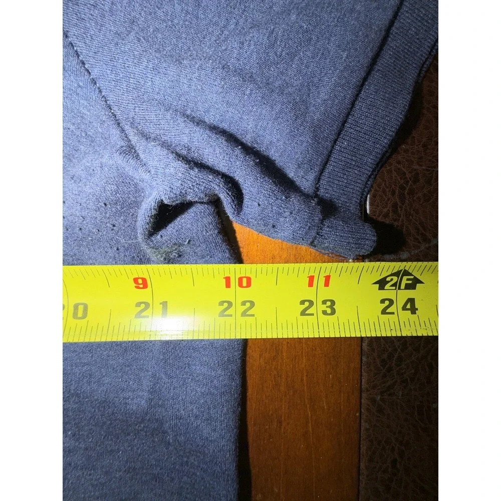 Polo Ralph Lauren Mens Large Blue Heather Pima Soft Touch Cotton Polo Shirt